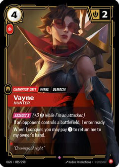 Vayne - Hunter (035/298) - Origins Foil-1