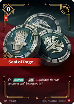 Seal of Rage (040/298) - Origins Foil-1