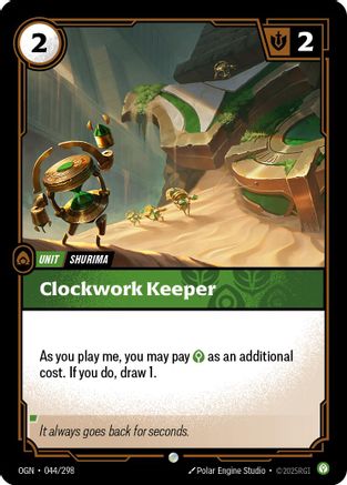 Clockwork Keeper (044/298) - Origins Foil-1