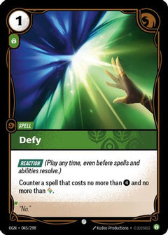 Defy (045/298) - Origins Foil-1