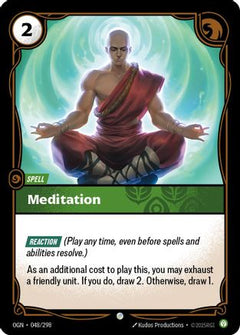 Meditation (048/298) - Origins Foil-1