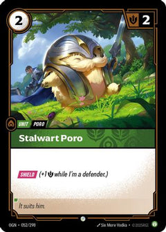 Stalwart Poro (052/298) - Origins Foil-1