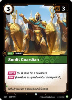 Sunlit Guardian (054/298) - Origins Foil-1