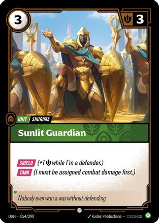 Sunlit Guardian (054/298) - Origins-1