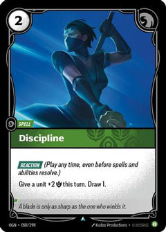 Discipline (058/298) - Origins Foil-1