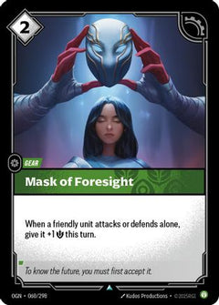 Mask of Foresight (060/298) - Origins Foil-1