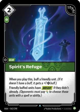 Spirit's Refuge (063/298) - Origins Foil-1