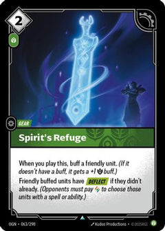 Spirit's Refuge (063/298) - Origins Foil-1