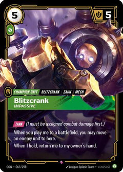Blitzcrank - Impassive (067/298) - Origins Foil-1