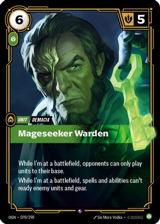 Mageseeker Warden (070/298) - Origins Foil-1