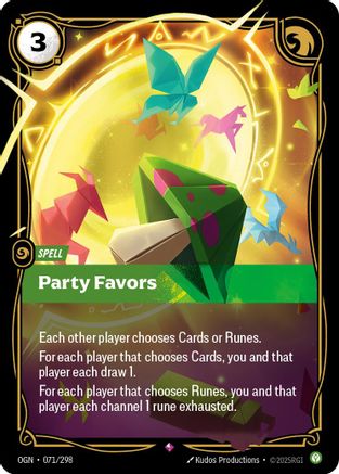 Party Favors (071/298) - Origins Foil-1