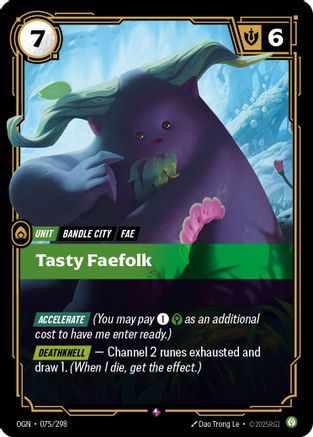 Tasty Faefolk (075/298) - Origins Foil-1