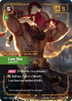 Lee Sin - Ascetic (078/298) - Origins Foil-1