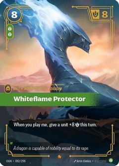 Whiteflame Protector (082/298) - Origins Foil-1
