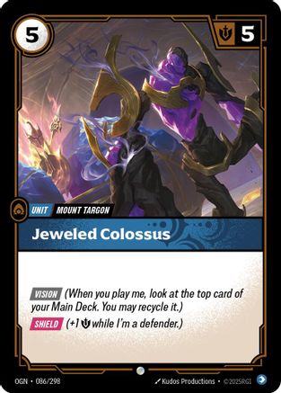 Jeweled Colossus (086/298) - Origins-1