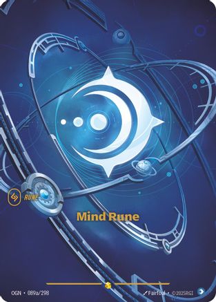 Mind Rune (Alternate Art) (089a/298) - Origins Foil-1