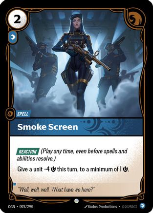 Smoke Screen (093/298) - Origins Foil-1