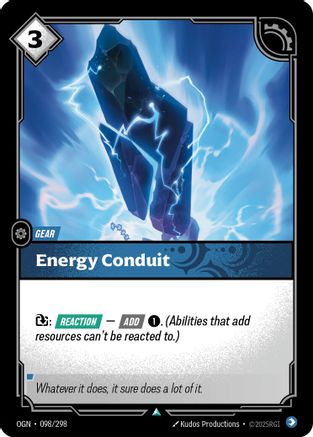 Energy Conduit (098/298) - Origins Foil-1