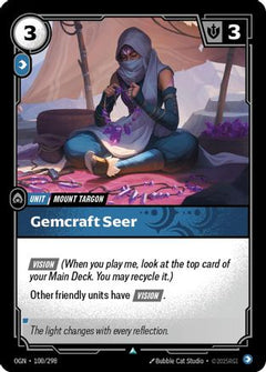 Gemcraft Seer (100/298) - Origins Foil-1