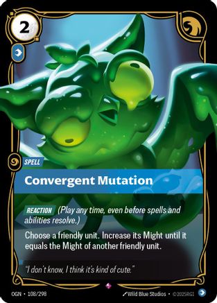 Convergent Mutation (108/298) - Origins Foil-1