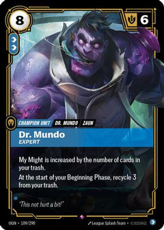 Dr. Mundo - Expert (109/298) - Origins Foil-1