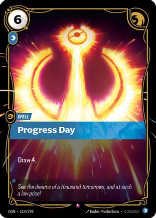 Progress Day (114/298) - Origins Foil-1