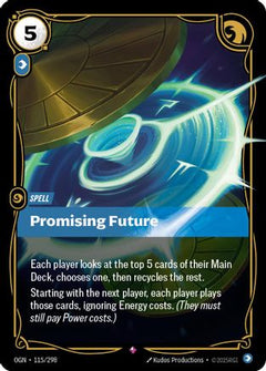 Promising Future (115/298) - Origins Foil-1
