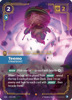Teemo - Strategist (121/298) - Origins Foil-1