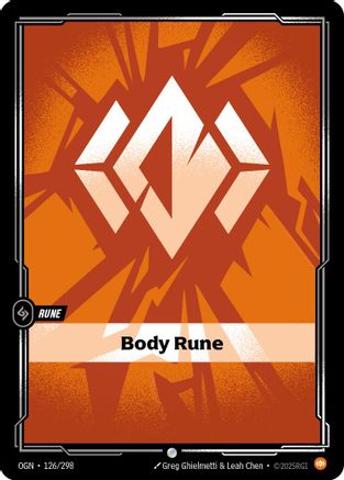 Body Rune (126/298) - Origins Foil-1