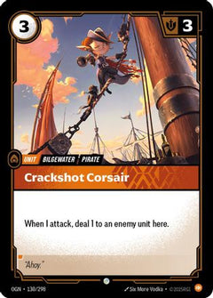 Crackshot Corsair (130/298) - Origins Foil-1