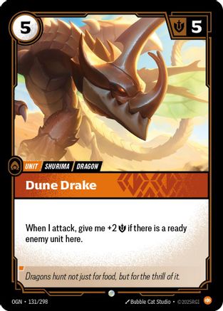 Dune Drake (131/298) - Origins Foil-1