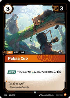 Pakaa Cub (135/298) - Origins Foil-1