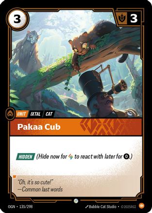 Pakaa Cub (135/298) - Origins-1