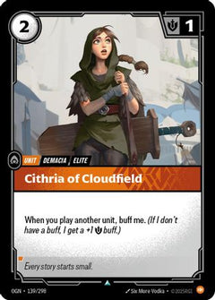 Cithria of Cloudfield (139/298) - Origins Foil-1