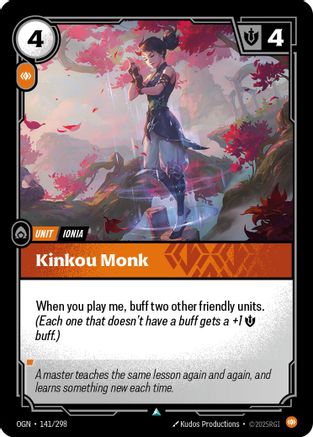 Kinkou Monk (141/298) - Origins-1