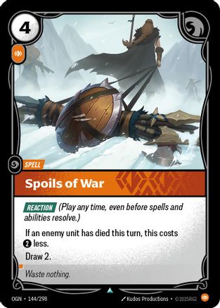 Spoils of War (144/298) - Origins Foil-1