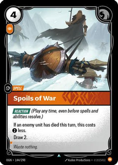 Spoils of War (144/298) - Origins Foil-1