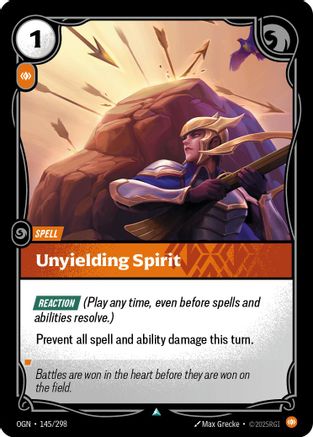 Unyielding Spirit (145/298) - Origins-1