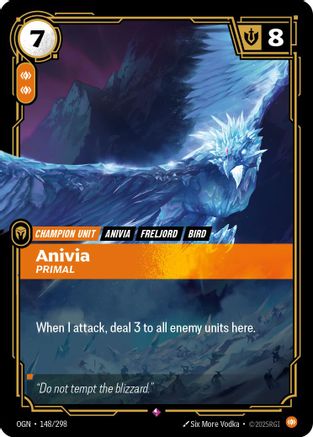 Anivia - Primal (148/298) - Origins Foil-1