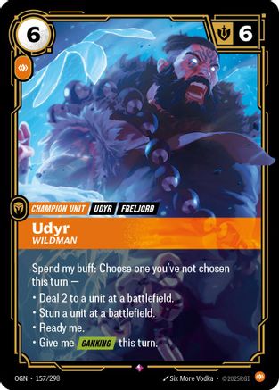 Udyr - Wildman (157/298) - Origins Foil-1