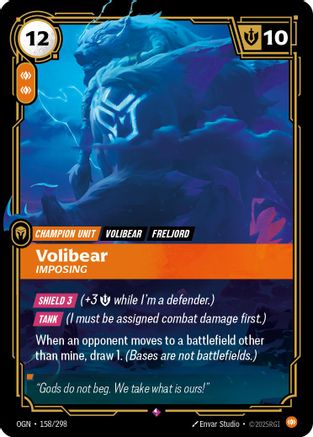 Volibear - Imposing (158/298) - Origins Foil-1