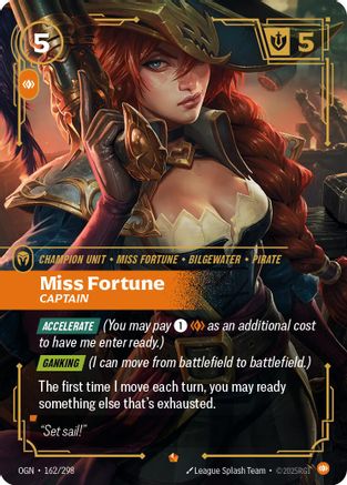 Miss Fortune - Captain (162/298) - Origins Foil-1