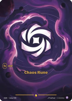 Chaos Rune (Alternate Art) (166a/298) - Origins Foil-1