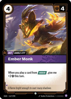 Ember Monk (167/298) - Origins Foil-1