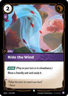 Ride The Wind (173/298) - Origins Foil-1