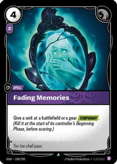 Fading Memories (180/298) - Origins Foil-1