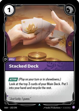 Stacked Deck (183/298) - Origins-1