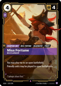 Miss Fortune - Buccaneer (193/298) - Origins Foil-1