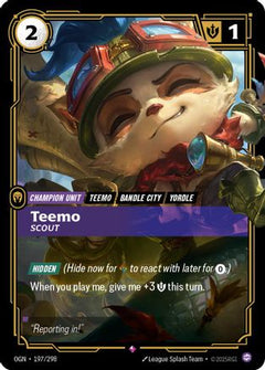 Teemo - Scout (197/298) - Origins Foil-1