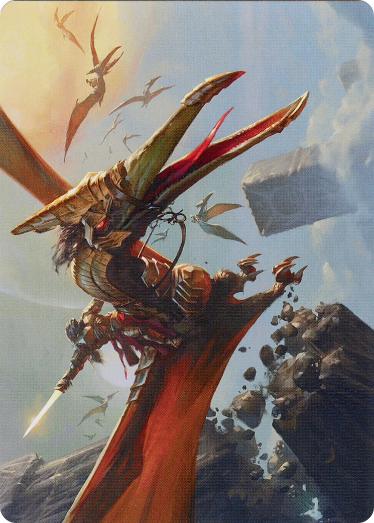 Skyhunter Strike Force // Skyhunter Strike Force (AONE-009) - Phyrexia: All Will Be One Art Series (Borderless)-1